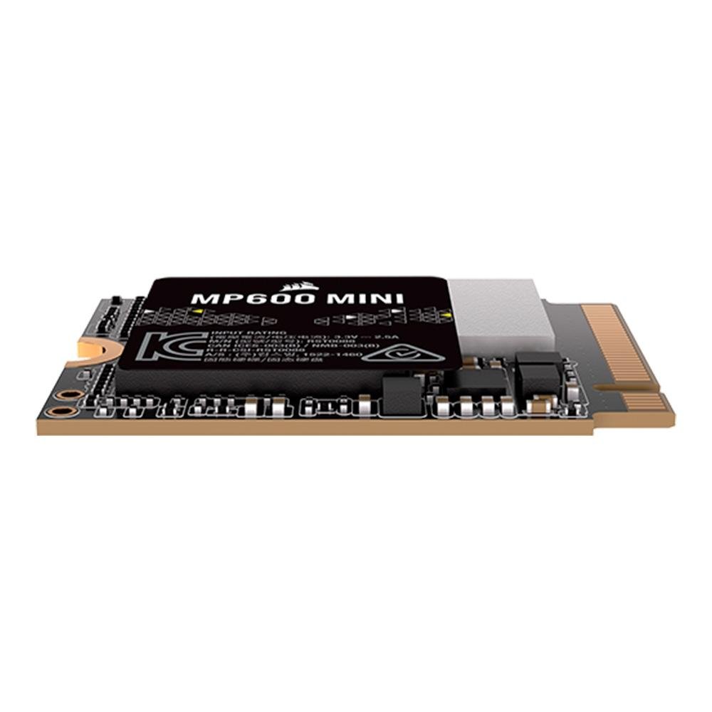 SSD PCIe Corsair MP600 MINI, 1TB, M.2 NVMe, Leitura: 7000MB/s e Gravação: 6200MB/s - CSSD-F1000GBMP600MNR2 - view 6