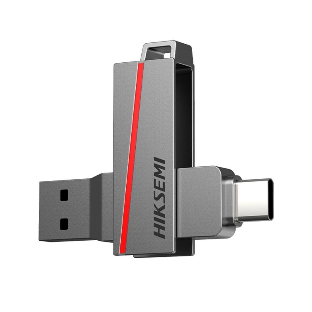 【50％OFF】 Slim Dual Pendrive 128GB KaBuM! | 3.2 USB Hiksemi その他