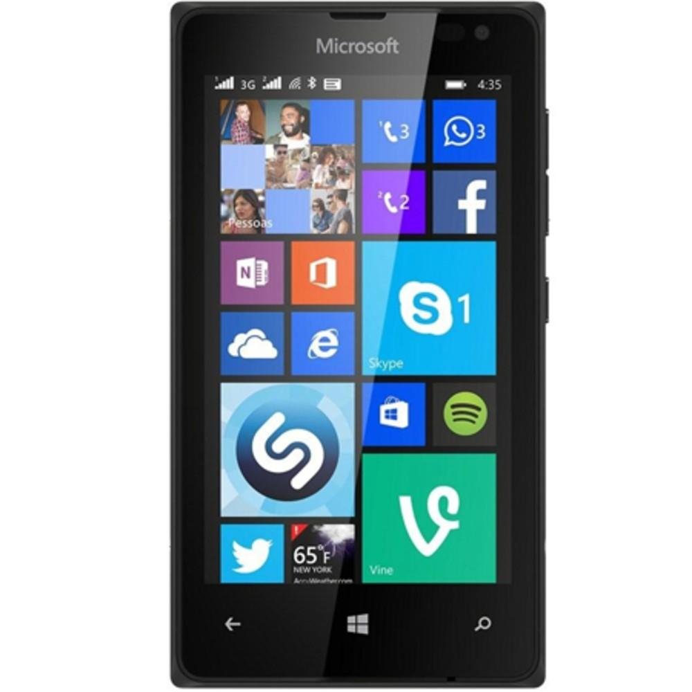 Imagem 2 de 4 do produto Smartphone Microsoft Lumia 435, Dual Core, Windows, Tela 4´, 8GB, 2MP, Dual Chip, Desbloqueado - Preto