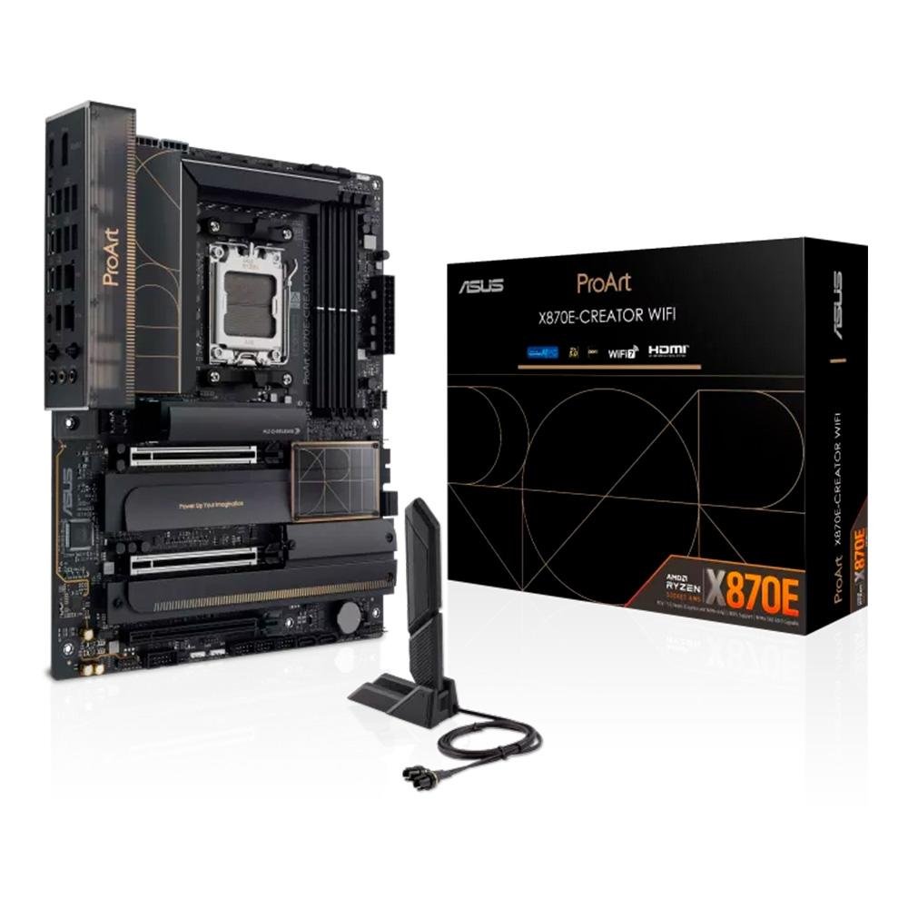 Imagem 6 de 7 do produto Placa Mãe ASUS PROART X870E-CREATOR WIFI 7, AMD AM5, DDR5, WIFI - 90MB1IG0-M0EAY0