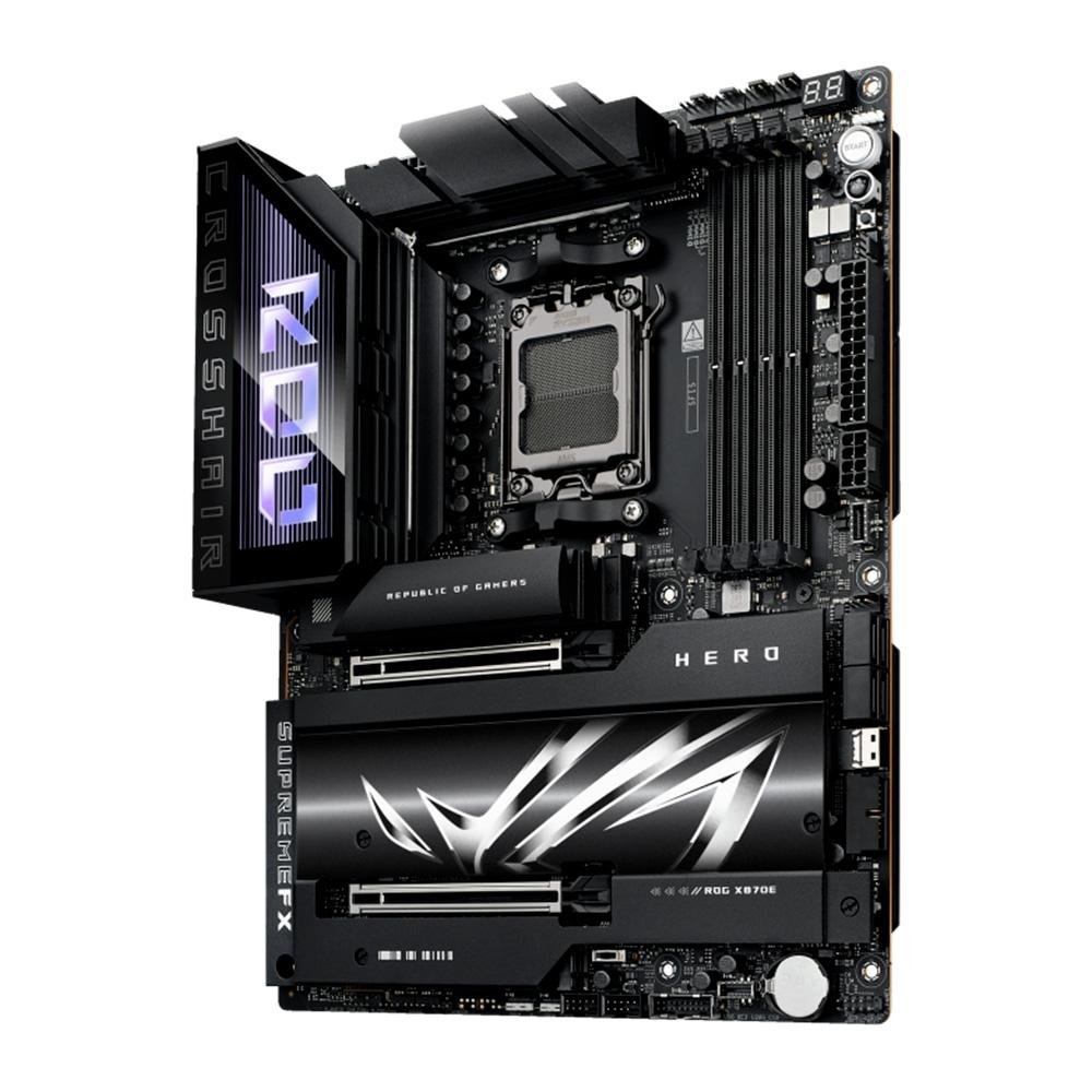 Imagem 3 de 9 do produto Placa Mãe ASUS ROG CROSSHAIR X870E HERO WIFI 7, AMD AM5, DDR5, WIFI - 90MB1IE0-M0EAY0