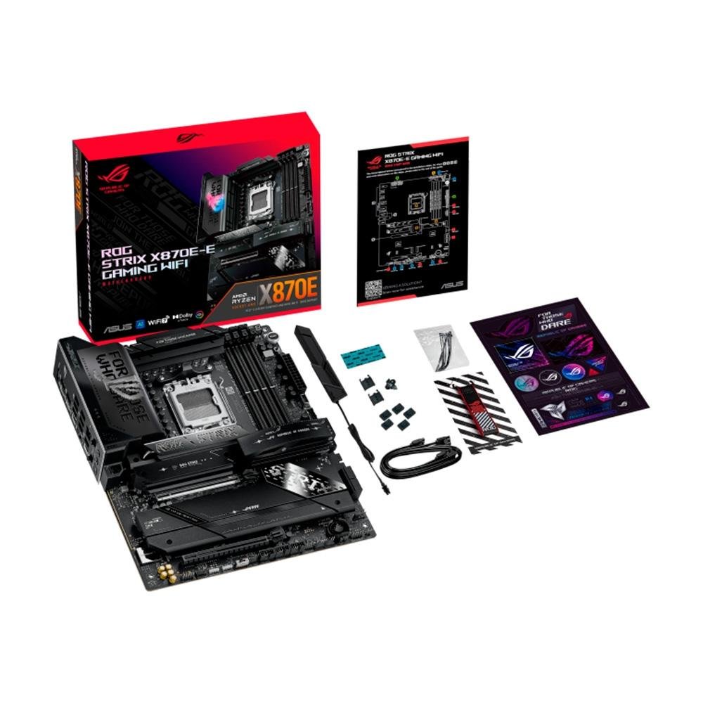Placa Mãe Asus ROG STRIX X870E-E GAMING | KaBuM!