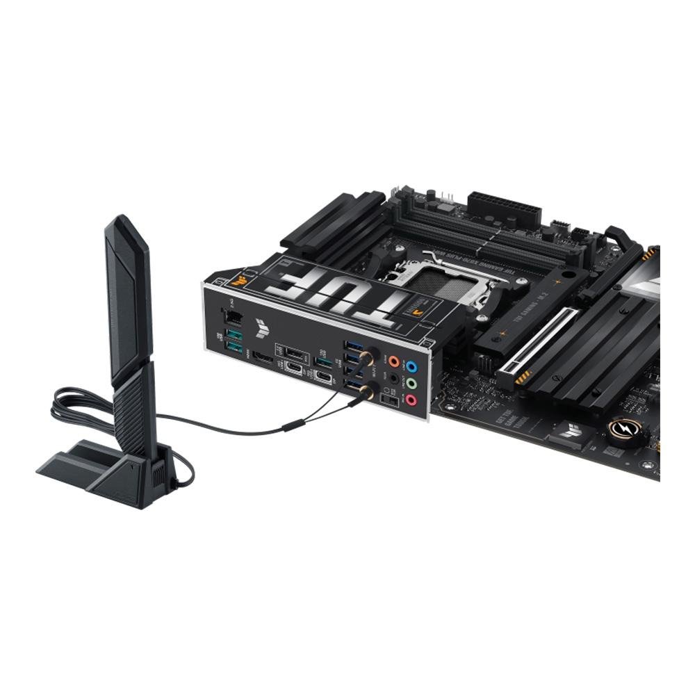 Placa-Mãe ASUS TUF GAMING X870-PLUS WIFI 7, AMD AM5, DDR5, WIFI, Preto - 90MB1IU0-M0EAY0 - view 4