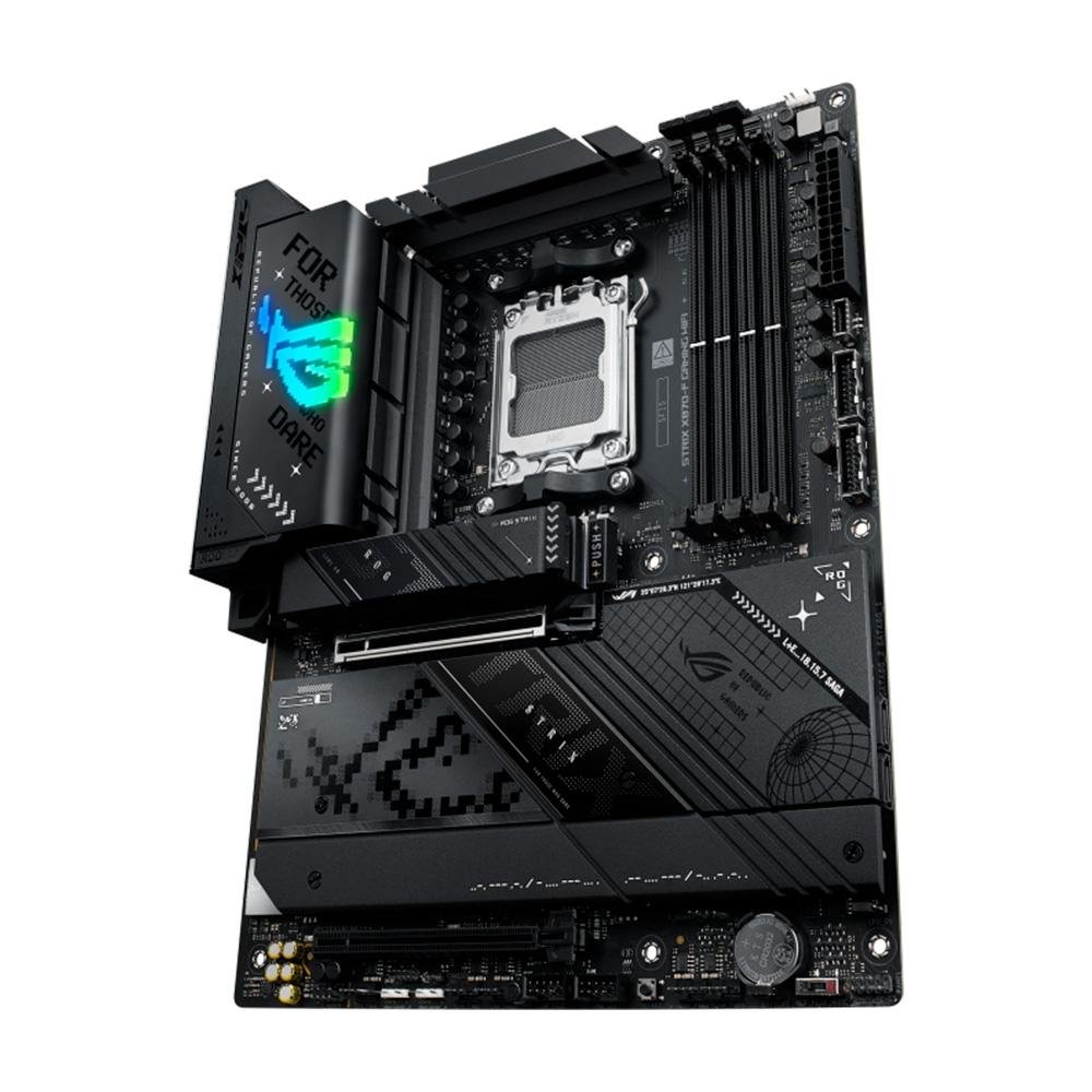 Placa Mãe Asus ROG STRIX X870-F GAMING WIFI 7, AMD AM5, DDR5, WIFI - 90MB1IV0-M0EAY0 - view 3