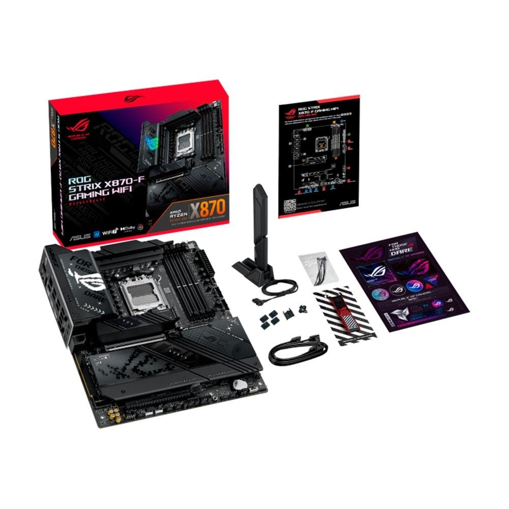Placa Mãe Asus ROG STRIX X870-F GAMING WIFI 7, AMD AM5, DDR5, WIFI - 90MB1IV0-M0EAY0 - view 9