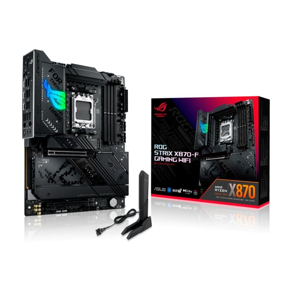 Placa Mãe Asus ROG STRIX X870-F GAMING WIFI 7, AMD AM5, DDR5, WIFI - 90MB1IV0-M0EAY0 - view 8