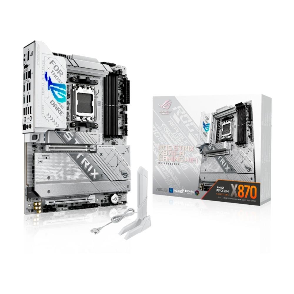 Imagem 8 de 9 do produto Placa Mãe Asus ROG STRIX X870-A GAMING WIFI, AMD AM5, DDR5, WIFI 7