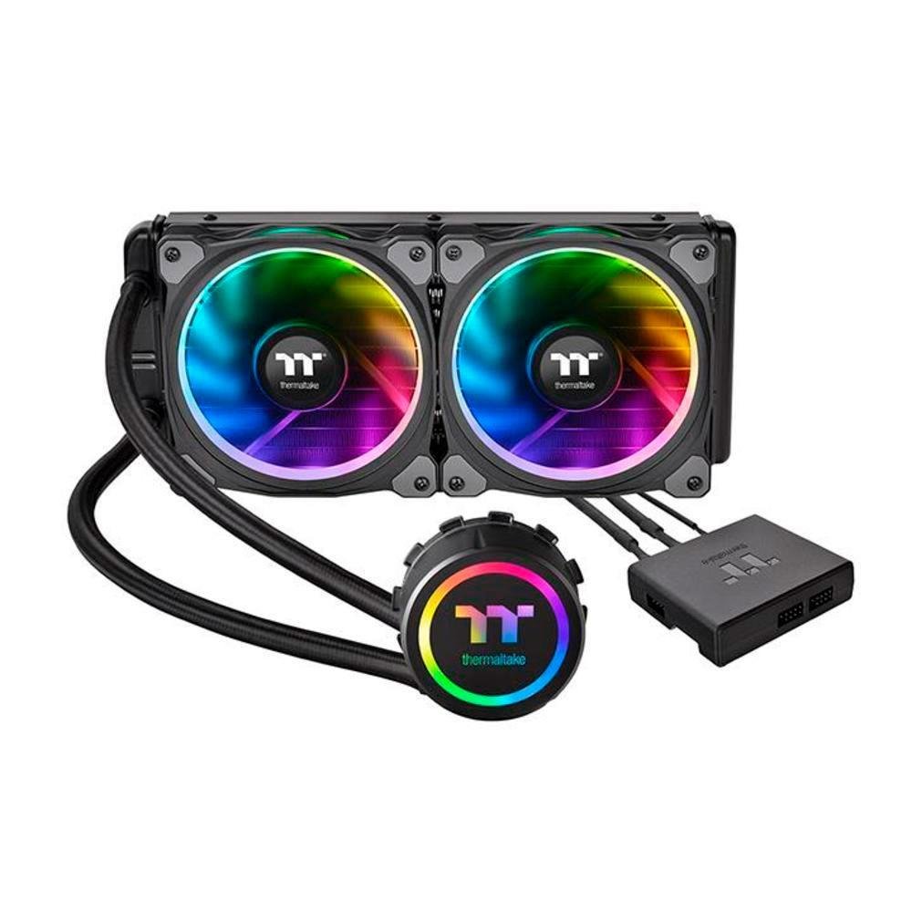 Water Cooler Thermaltake FLOE Riing, RGB, 120mm, AMD/Intel, Preto - CLW157PL12SWA 5
