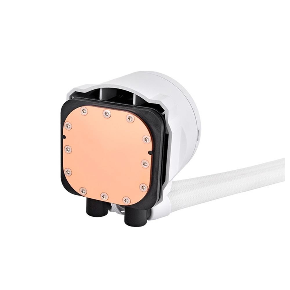 Imagem 3 de 4 do produto Water Cooler Thermaltake V2 TH240 ULTRA SNOW, ARGB, 120mm, AMD/Intel, Branco - CL-W404-PL12SW-A