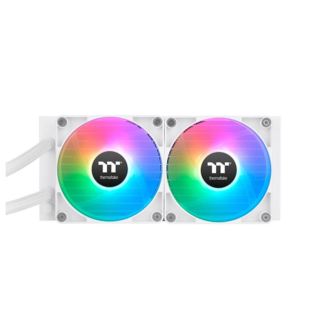 Imagem 2 de 4 do produto Water Cooler Thermaltake V2 TH240 ULTRA SNOW, ARGB, 120mm, AMD/Intel, Branco - CL-W404-PL12SW-A
