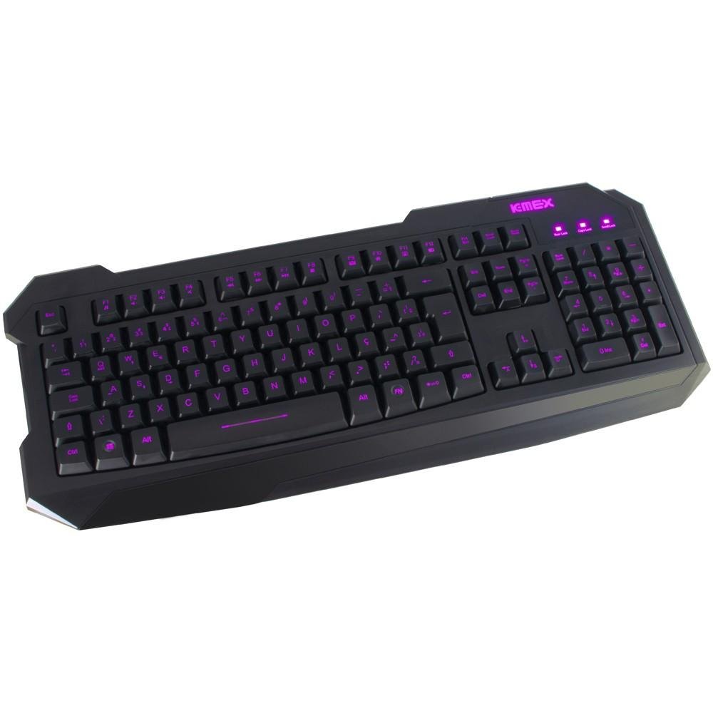Imagem 3 de 4 do produto Teclado Gamer K-mex Multimídia ABNT2 KM-F228-U0001CB0X