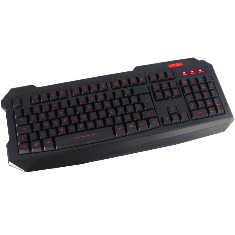 Imagem 4 de 4 do produto Teclado Gamer K-mex Multimídia ABNT2 KM-F228-U0001CB0X
