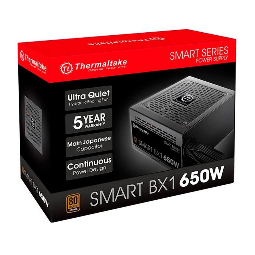 Fonte Thermaltake Smart BX1, 750W | KaBuM!
