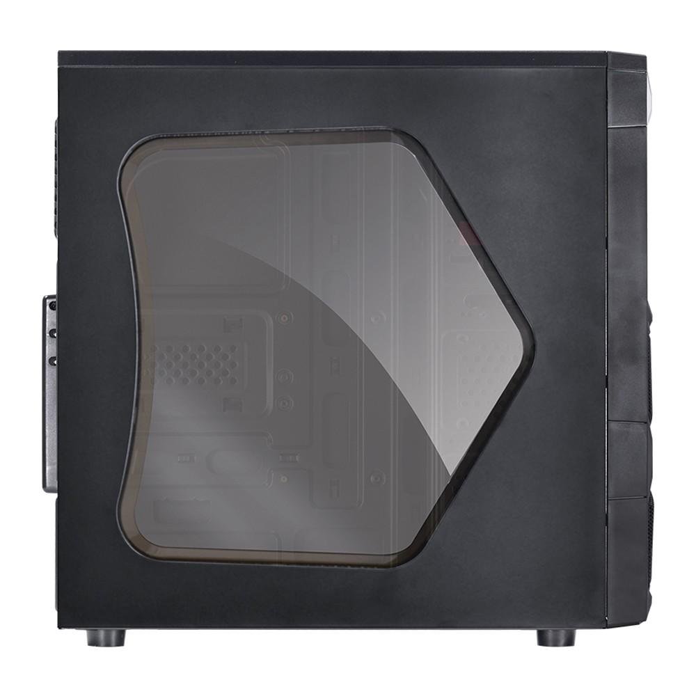 Imagem 6 de 8 do produto Gabinete PcYes Mid Tower Fox Vermelho sem Fonte 22600