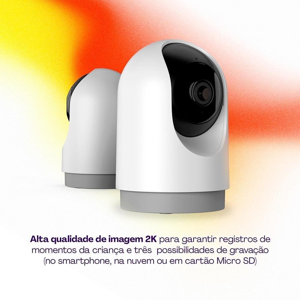 Câmera Inteligente Geonav Babyangel Interna 360 Graus, PTZ, Wi-Fi - view 4