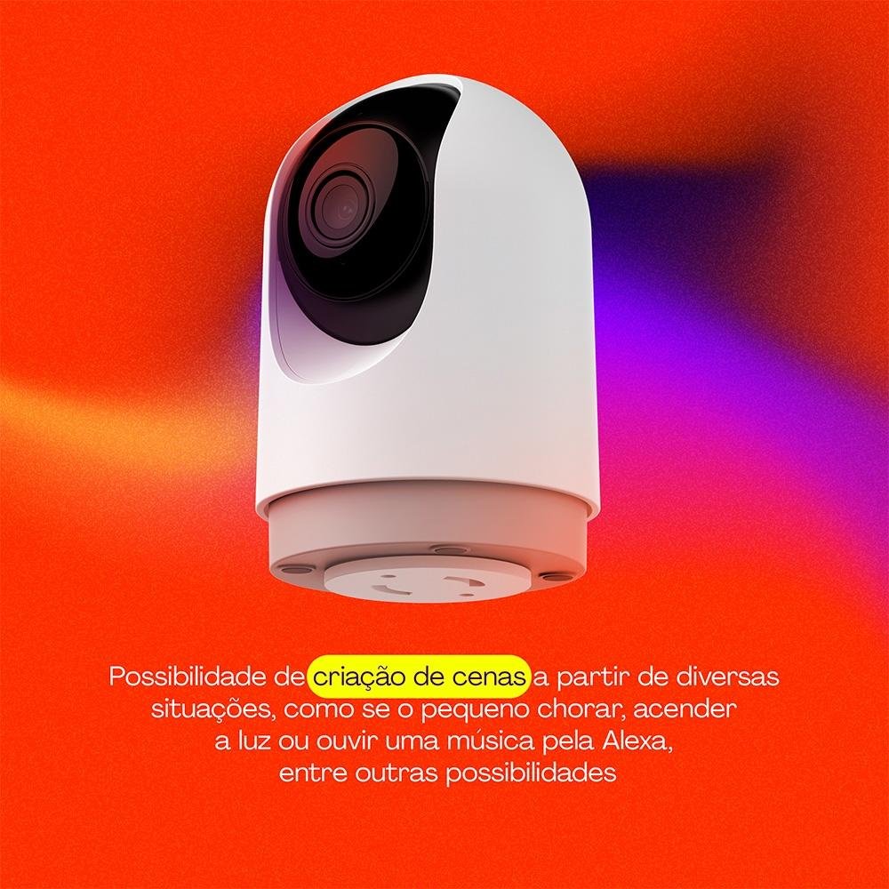 Câmera Inteligente Geonav Babyangel Interna 360 Graus, PTZ, Wi-Fi - view 5