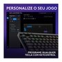 Teclado Sem Fio Mecânico Gamer Logitech G515, RGB, Bluetooth, com Design TKL,Tecnologia Lightspeed, Preto - 920-012423