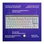 Teclado Sem Fio Mecânico Gamer Logitech G515, RGB, Bluetooth, com Design TKL,Tecnologia Lightspeed, Branco - 920-012535