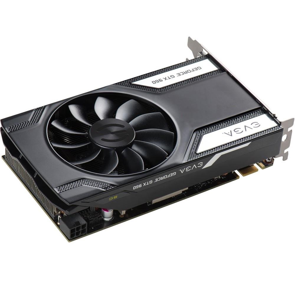 Placa de Vídeo VGA EVGA GeForce GTX 960 2GB SC DDR5 128 bits PCI-E 3.0 02G-P4-2962-KR