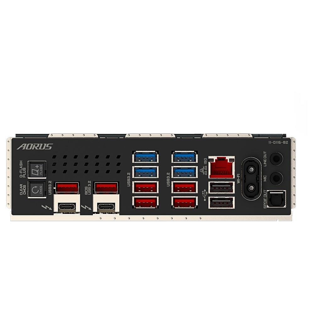 Placa-Mãe Gigabyte Z890 AORUS MASTER, Intel, ATX, DDR5, RGB, Wi-Fi 7, Bluetooth, Preto - Z890 AORUS MASTER Placa-Mãe Gigabyte Z890 AORUS MASTER, Intel, ATX, DDR5, RGB, Wi-Fi 7, Bluetooth, Preto - Z890 AORUS MASTER