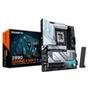 Placa-Mãe Gigabyte Z890 GAMING X WIFI7, Intel, ATX, DDR5, RGB, Wi-Fi 7, Bluetooth, Preto e Cinza - Z890 GAMING X WIFI7