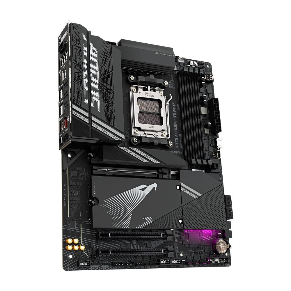 Placa Mãe Gigabyte X870 AORUS ELITE WIFI7 | KaBuM!