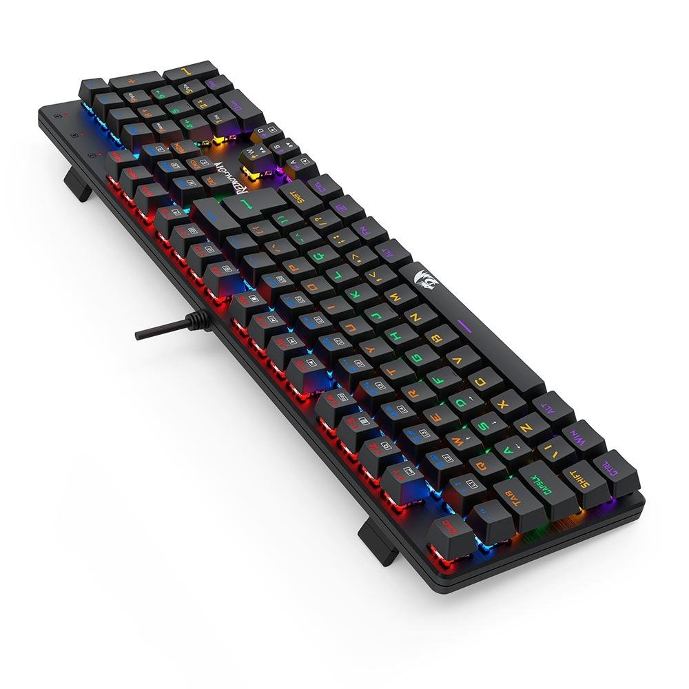 Teclado Mecânico Gamer Redragon Valheim Rainbow, Switch Brown, ABNT2, Preto - K608-R (PT-BROWN) - view 6