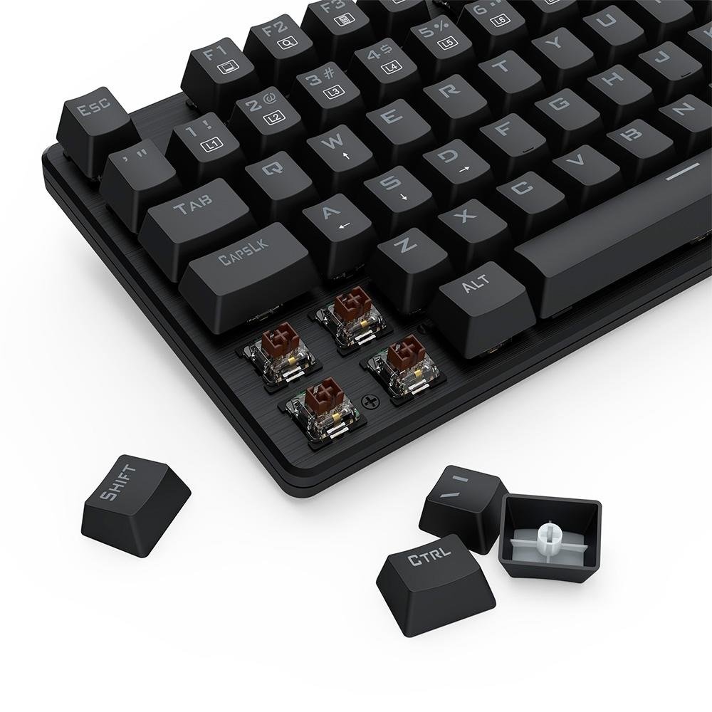Teclado Mecânico Gamer Redragon Valheim Rainbow, Switch Brown, ABNT2, Preto - K608-R (PT-BROWN) - view 8