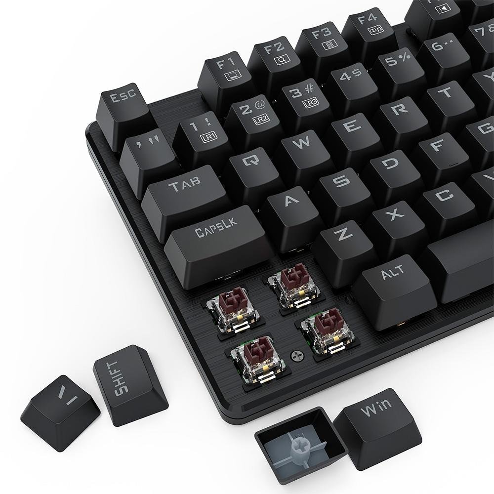 Teclado Mecânico Gamer ( Balão.info) Sindri, Rainbow, Preto - K671 (PT-BROWN - foto 9