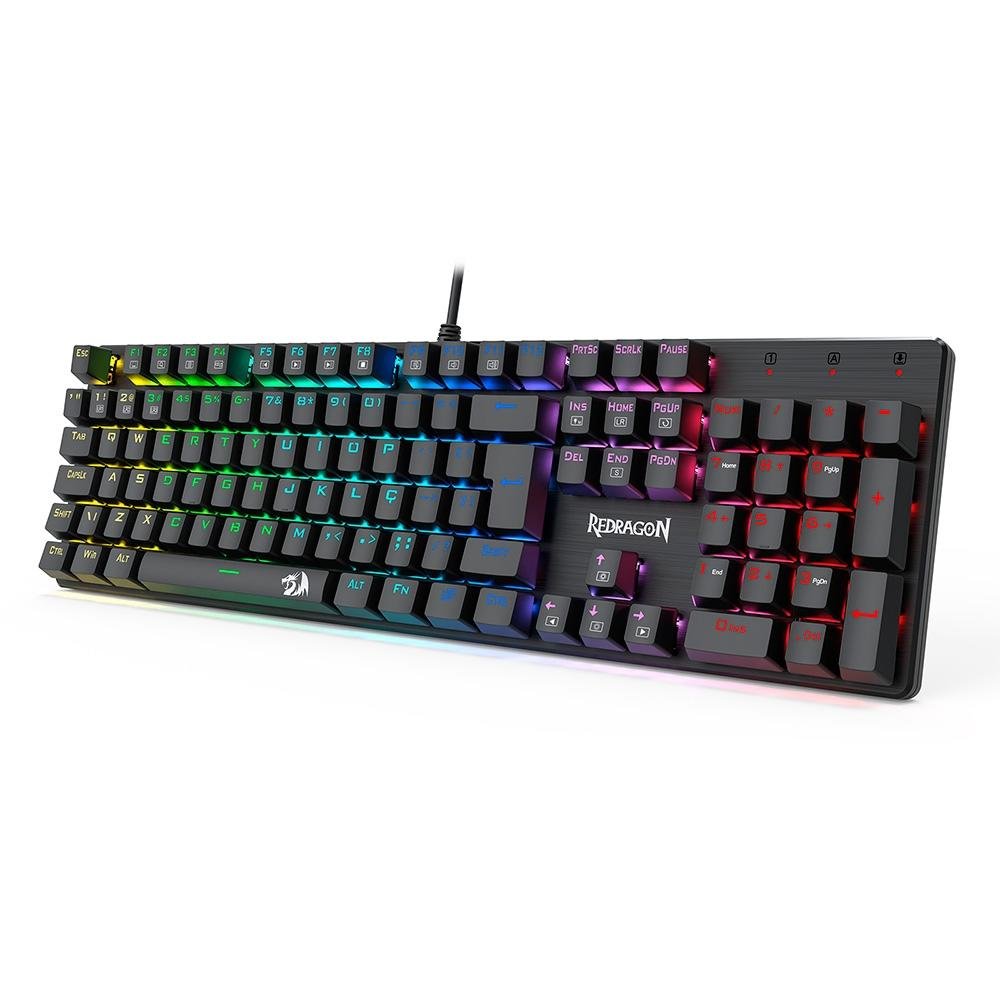 Teclado Mecânico Gamer ( Balão.info) Sindri, Rainbow, Preto - K671 (PT-BROWN - foto 7