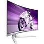 Monitor Gamer Philips Evnia 34" QD OLED Ultrawide QHD 175Hz, 0.1ms, RGB, DisplayPort e HDMI, HDR, Alto Falante, Branco - 34M2C8600