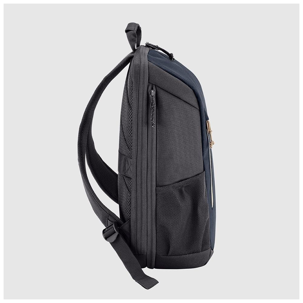 Mochila para Notebook HP Travel, 18L, 15.6", Poliéster, Azul e Cinza - 6B8U7AA