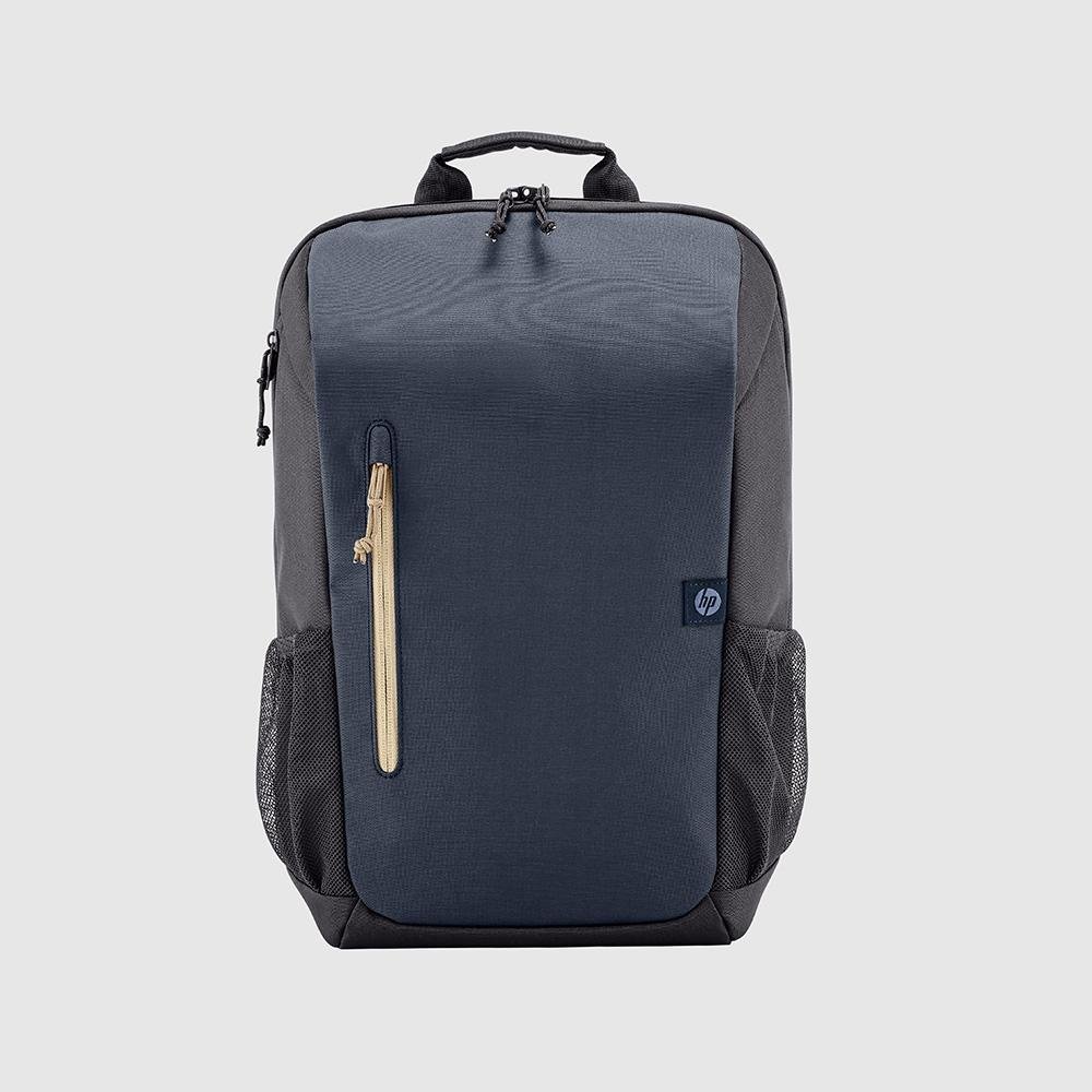 Mochila para Notebook HP Travel, 18L, 15.6", Poliéster, Azul e Cinza - 6B8U7AA