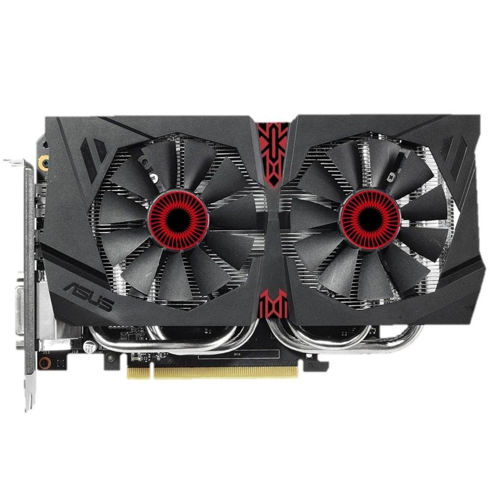 Placa de Vídeo VGA Asus NVIDIA GeForce GTX 960 4GB STRIX DDR5 128-bits PCI-Express 3.0 DVI/HDMI STRIX-GTX960-DC2OC-4GD5