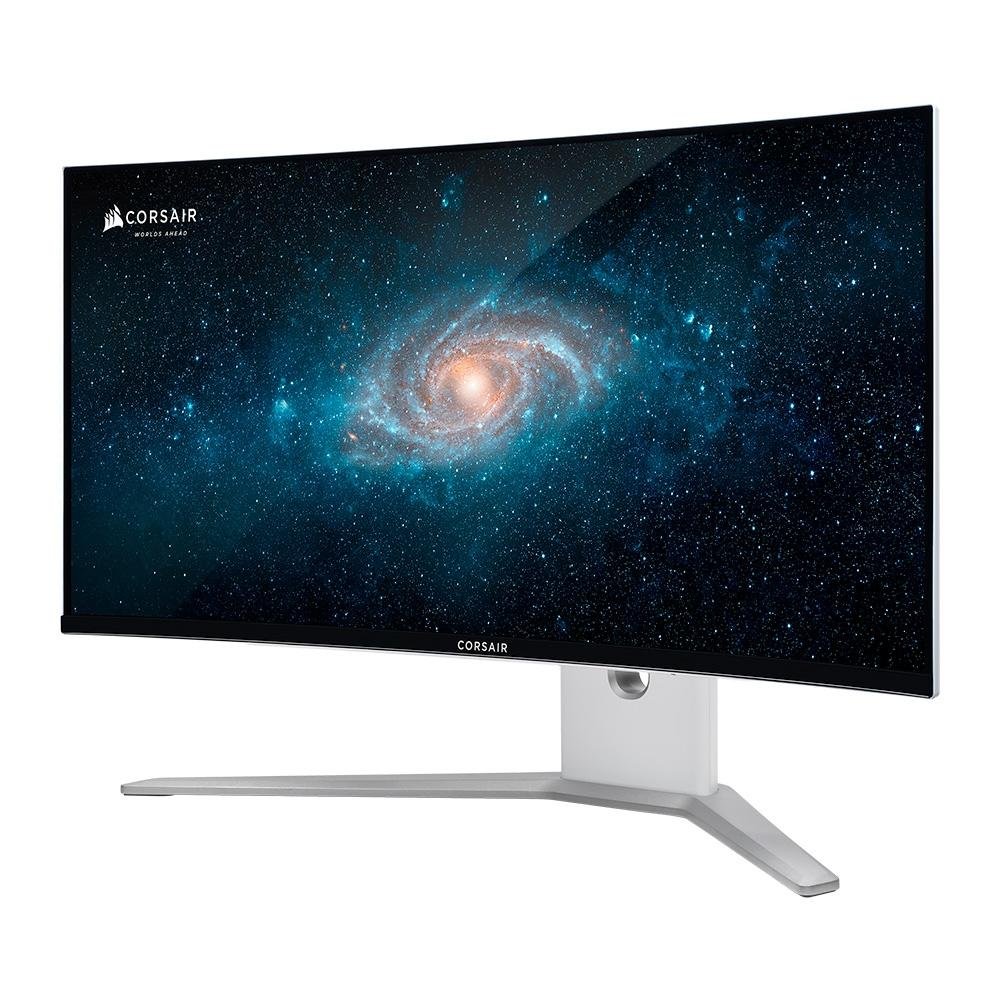 "Monitor Gamer Curvo Corsair Xeneon QD-OLED 34"", WQHD, 240Hz, 0.03ms, FreeSync Premium, G-Sync Comp., HDR 400, USB-C, Altura Ajustável - CM-9030005-NA" - view 4