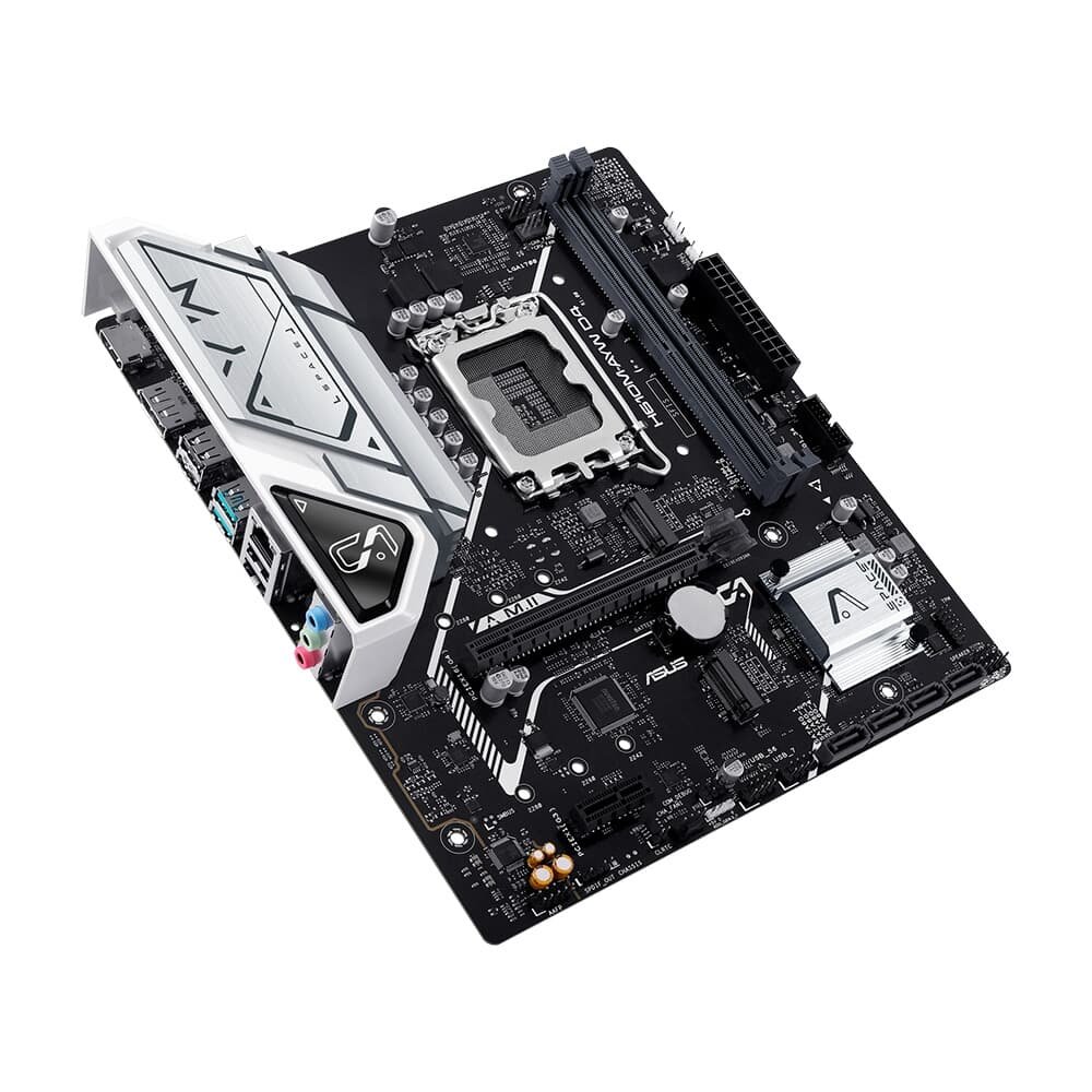 , Intel LGA 1700, H610, DDR4, M-ATX - 90MB1GF0-M0EAY0 - view 3