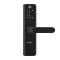 Fechadura Digital de Embutir Elsys, Wi-Fi, Biometria, Câmera, Preto - ESF-DE5100I Fechadura Digital de Embutir Elsys, Wi-Fi, Biometria, Câmera, Preto - ESF-DE5100I