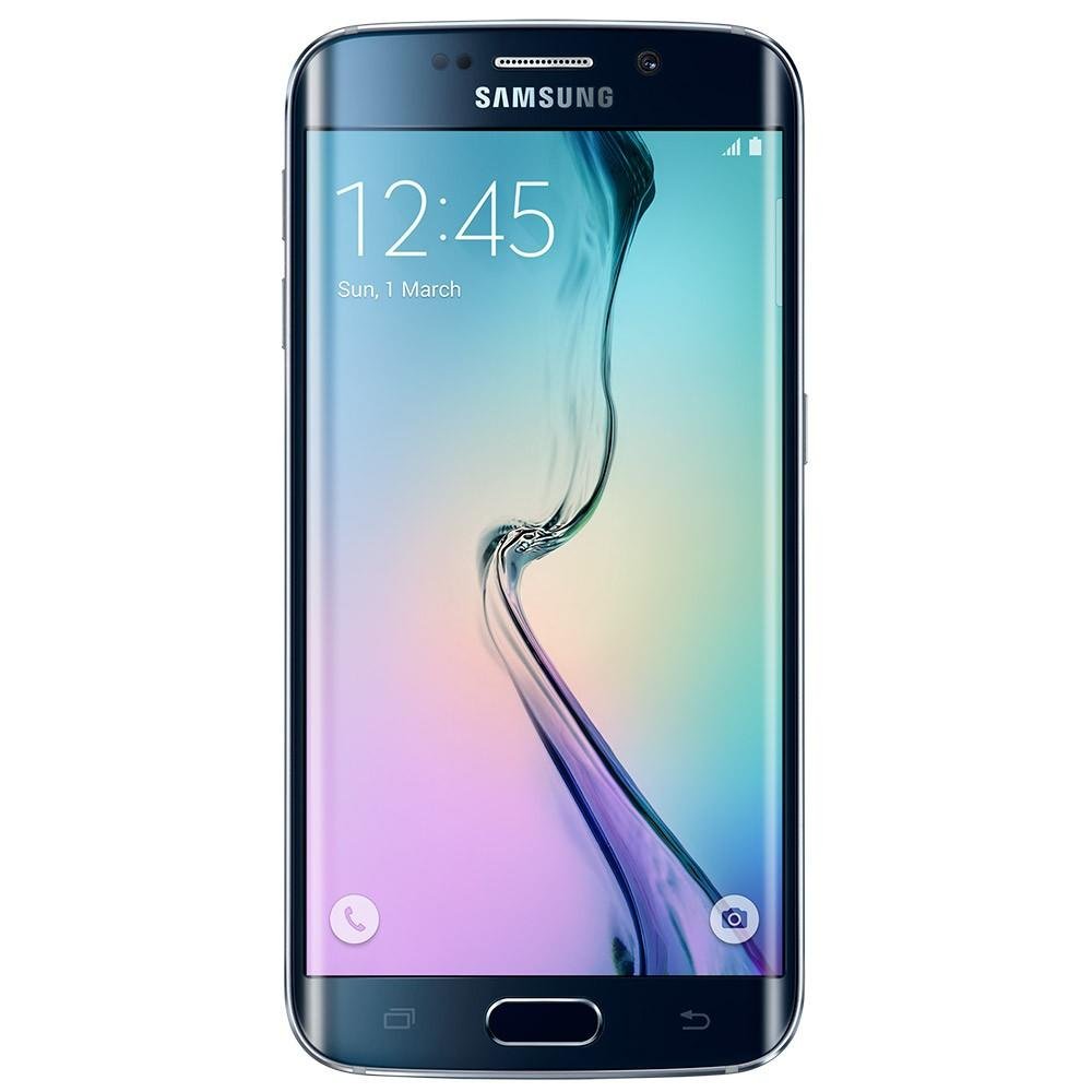 携帯電話/スマホ Galaxy S6 edge Black 64 GB Smartphone Samsung Galaxy S6 Edge, 64GB | KaBuM!