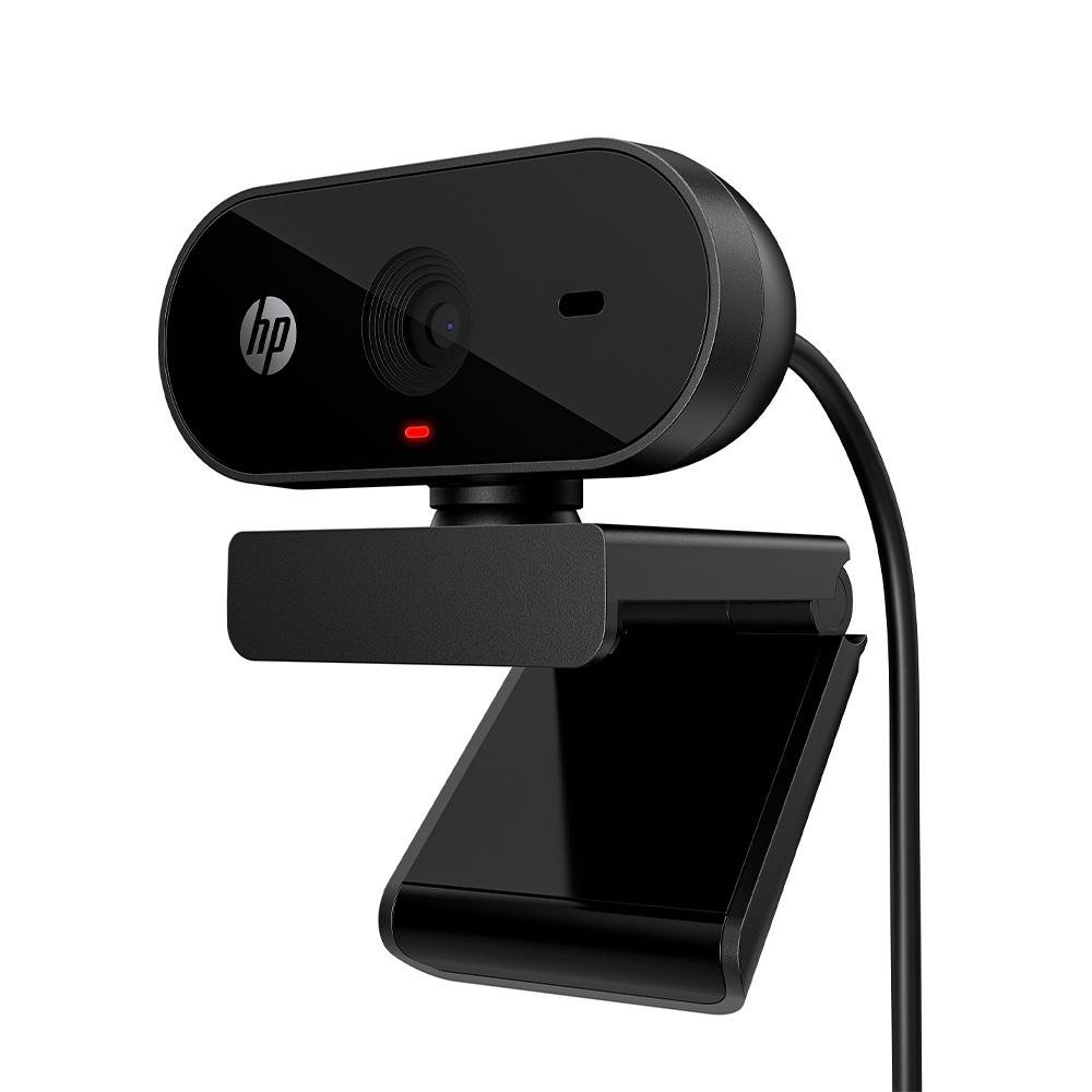 Webcam HP 320 FHD, 5MP, USB-A, Preto - 53X26AA#ABL - view 4