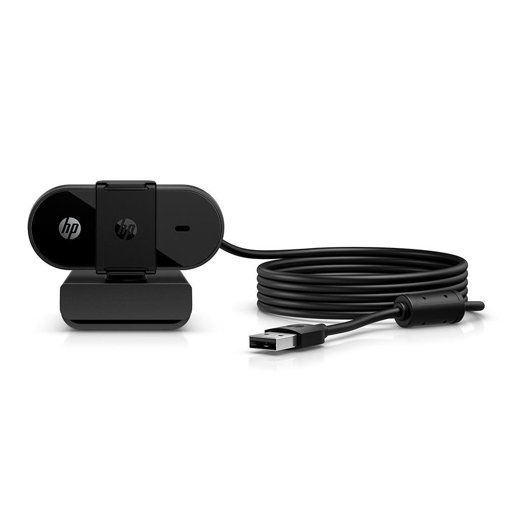 Webcam HP 320 FHD, 5MP, USB-A, Preto - 53X26AA#ABL - view 7