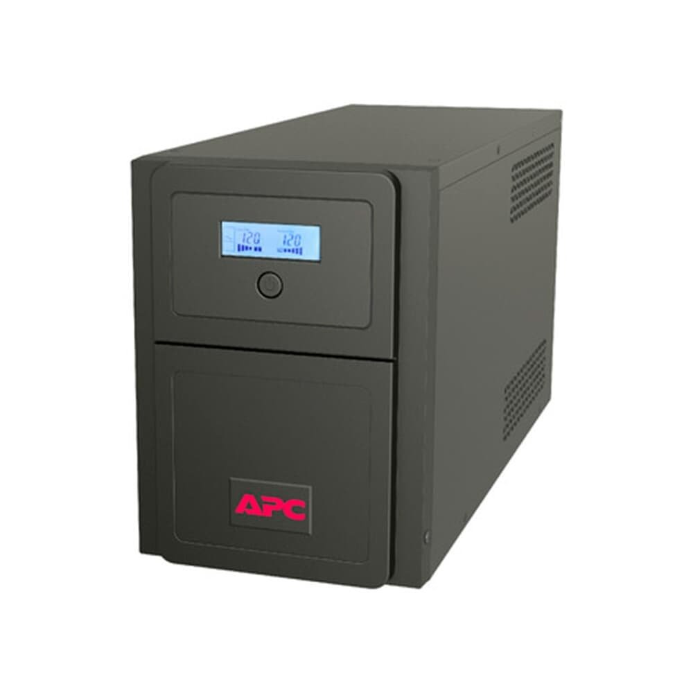 Nobreak Easy UPS da APC, Senoidal, 2000 VA, torre, 115 V, 6 Tomadas NBR 14136, Slot para cartão + Contato Seco, AVR, LCD - SMV2000CA-BR
