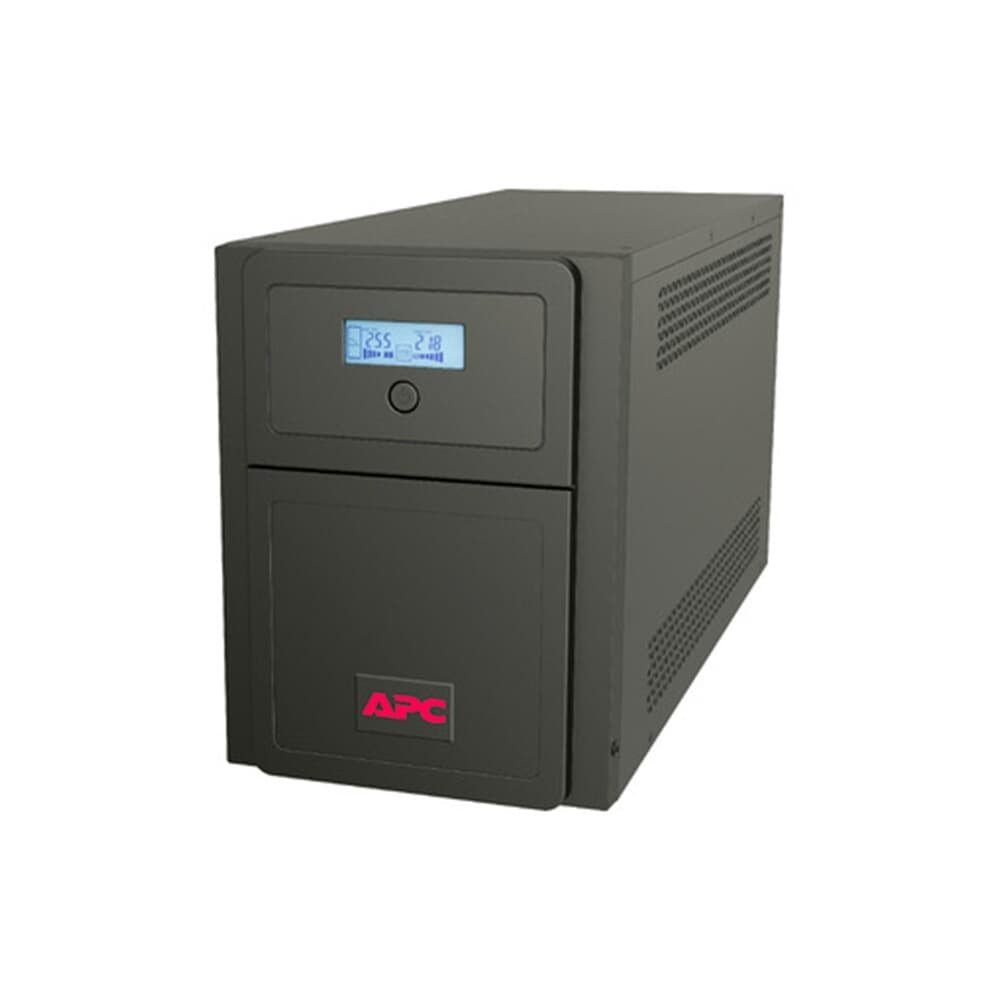 Nobreak Easy UPS da APC, Senoidal, 3 kVA, torre, 220 V, 6 Tomadas NBR 14136, Slot para cartão + Contato Seco, AVR, LCD - SMV3000CAI-BR