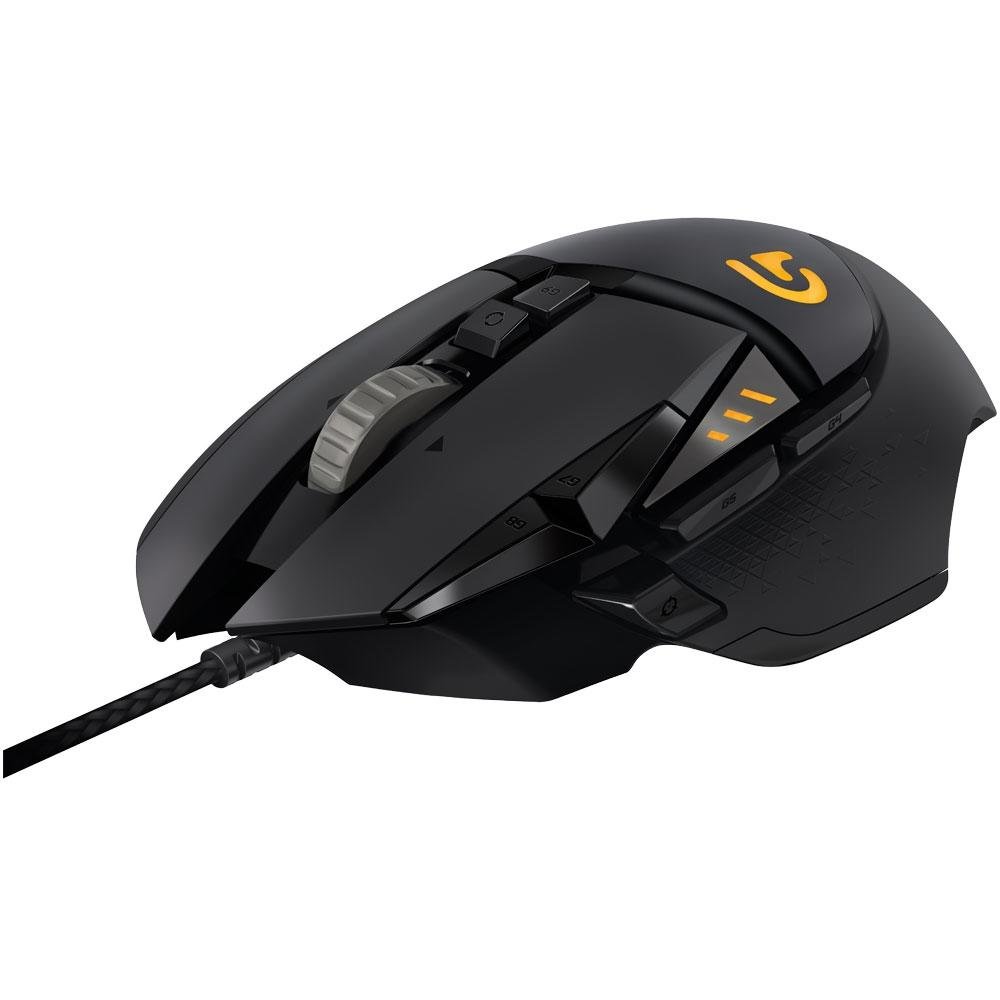 Imagem 8 de 12 do produto Mouse Gamer Logitech G502 Proteus Spectrum, RGB, 11 Botões, 12000DPI - 910-004616