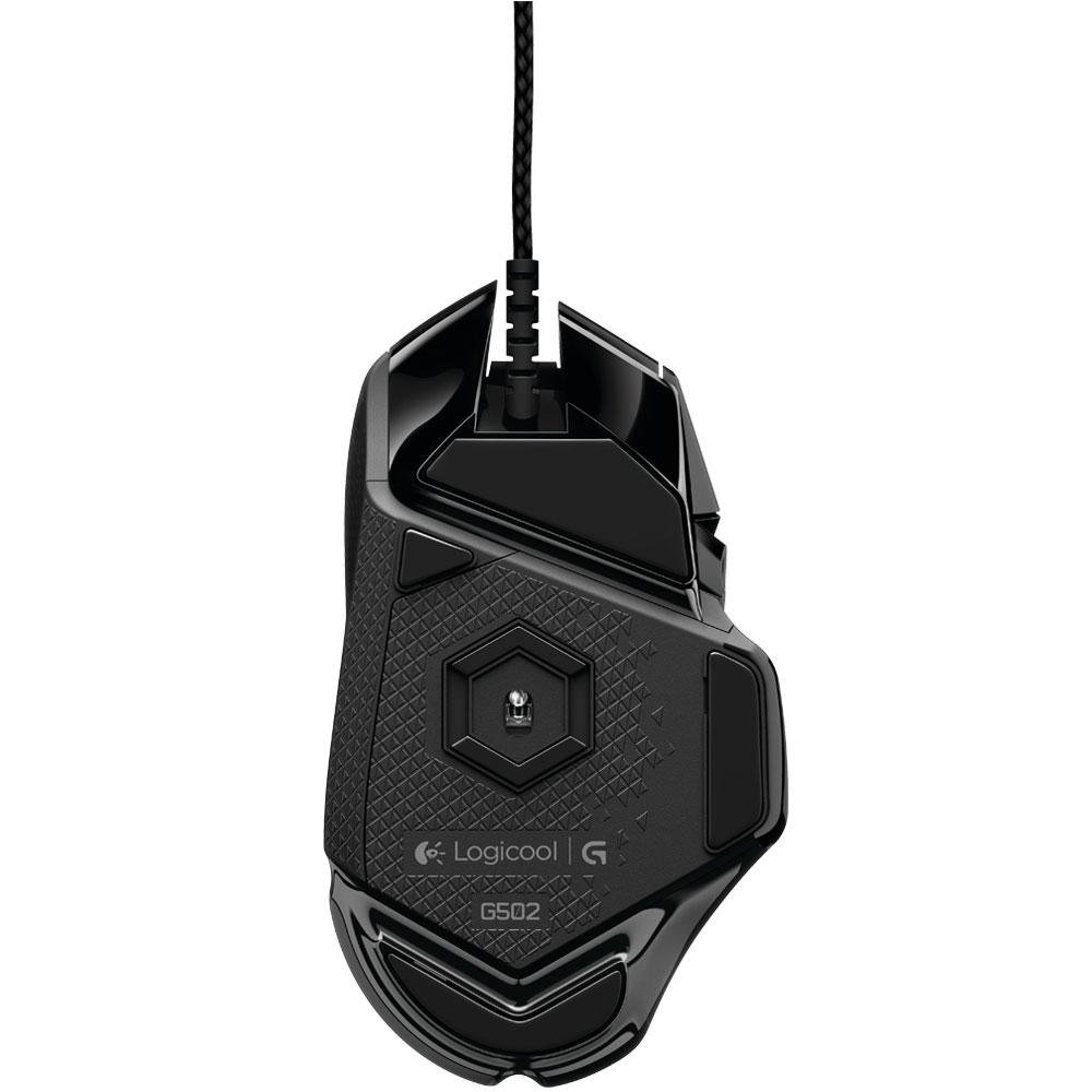 Imagem 10 de 12 do produto Mouse Gamer Logitech G502 Proteus Spectrum, RGB, 11 Botões, 12000DPI - 910-004616