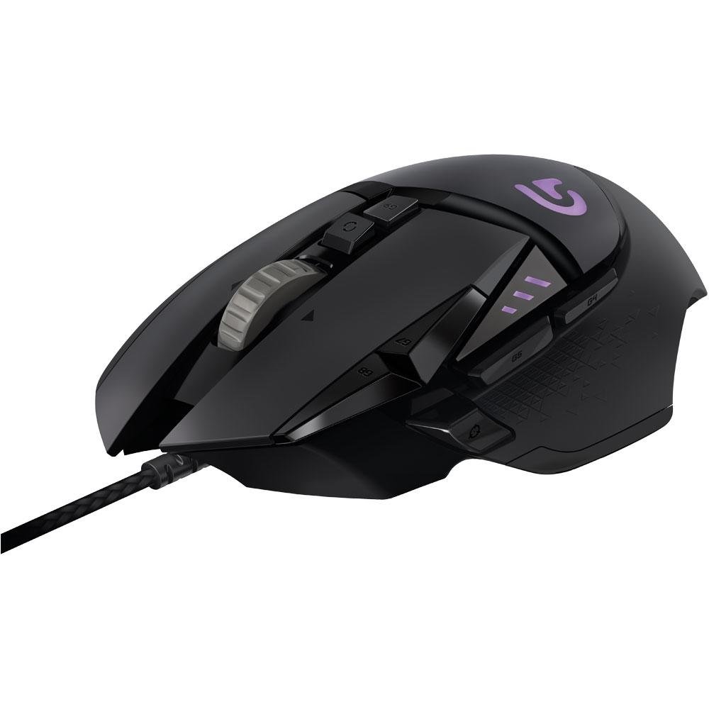 Mouse Gamer Logitech G502 Proteus Spectrum, RGB, 11 Botões, 12000DPI - 910-004616