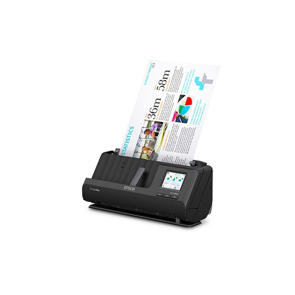 Scanner de Documentos Epson WorkForce com Tela Touchscreen - ES-C380W - view 2