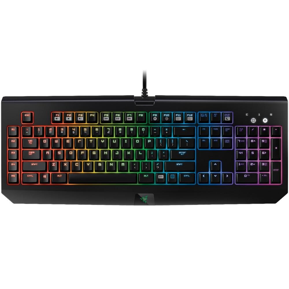 Teclado Mecânico Gamer Razer Blackwidow Stealth Chroma, Switch Razer Orange, US Teclado Mecânico Gamer Razer Blackwidow Stealth Chroma, Switch Razer Orange, US