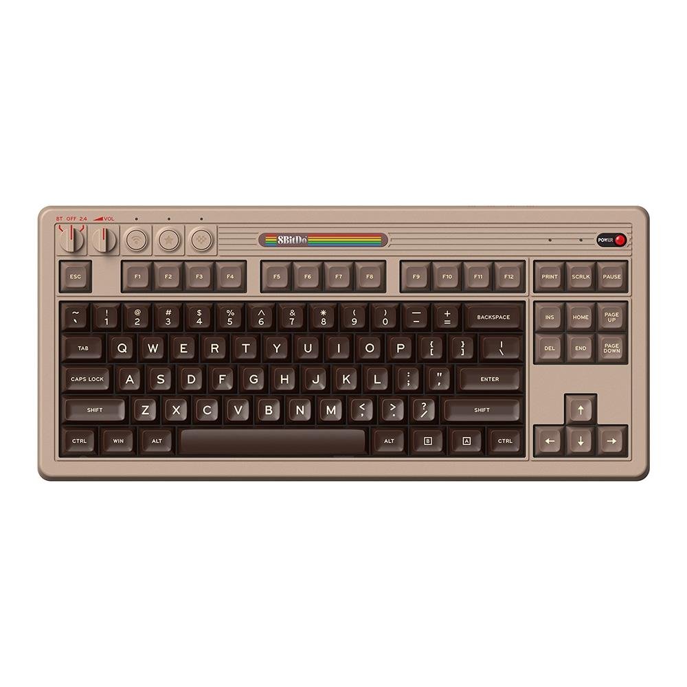 Teclado Mecânico 8BitDo C64 | KaBuM!