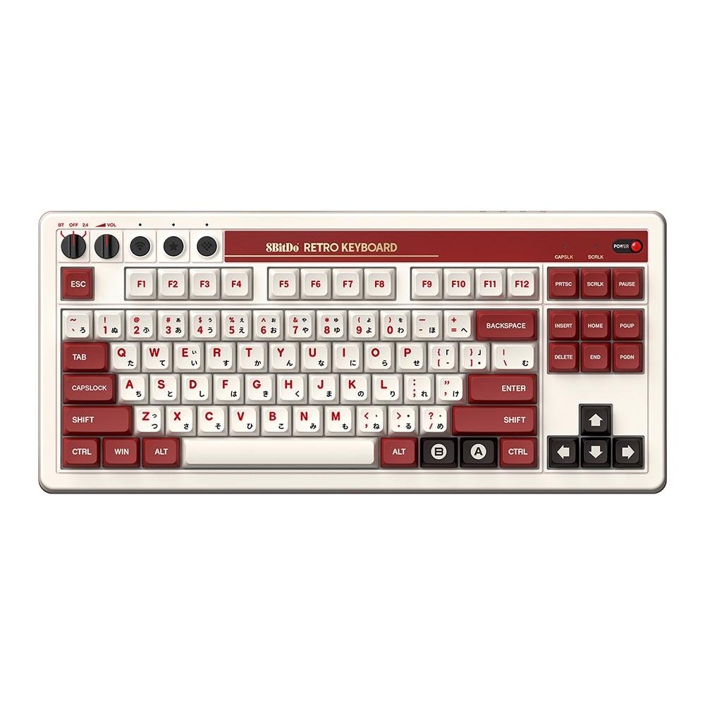 Teclado Mecânico ( Balão.info) Fami Edition, Bluetooth, 2.4G, USB-C, Branco - 85HA01 - foto 2