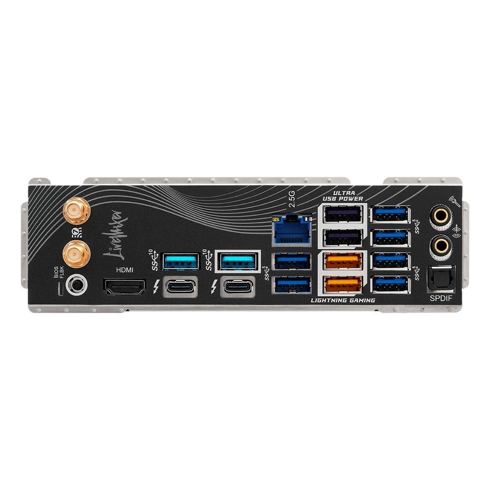 Placa-Mãe ASRock Z890 LiveMixer, Intel, LGA 1851, ATX, WiFi, DDR5, Preto - 90-MXBPE0-A0UAYZ 9